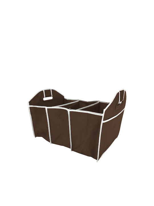 General Trade Καλάθι Αποθήκευσης Υφασμάτινο Καφέ 51x31x31cm