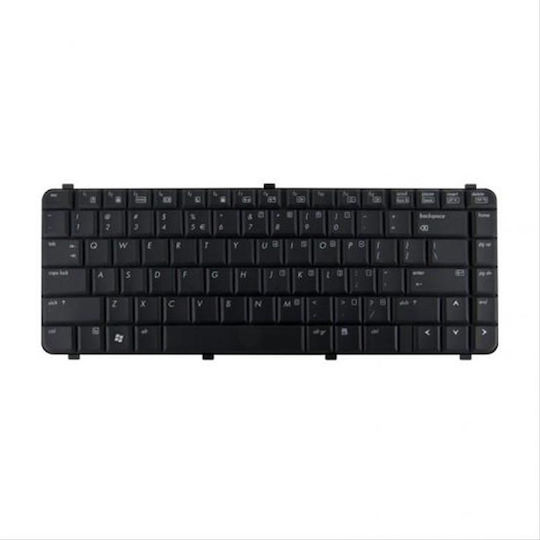 Whitenergy Πληκτρολόγιο Laptop για HP χωρίς Πλαίσιο σε Μαύρο χρώμα 07685-BLK