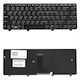 Qoltec Laptop Keyboard for HP without Frame and English (US) Layout in Black Color 7570