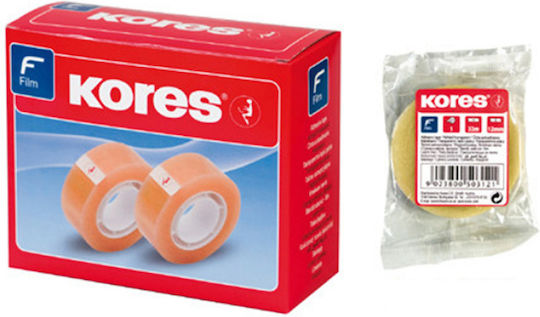 Kores Σελοτέιπ 19mm x 33m Διάφανο
