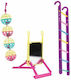 Happypet Ball Jucărie Scară pentru Colivie Papagal