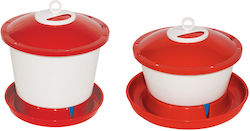 Novital Birds Feeding Feeder in White Color Novital Birds Feeding Feeder in White Color