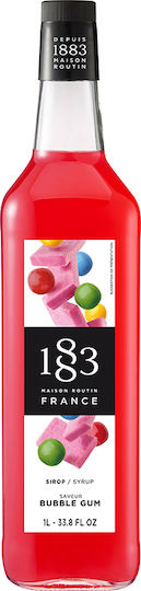 1883 Maison Routin Sirup für Cocktails mit Geschmack von Kaugummi 1000ml
