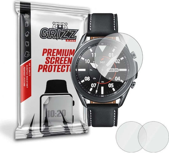 GrizzGlass HybridGlass Gehärtetes Glas für das Huawei Watch 3Galaxy Watch 3 45mm 1Stück