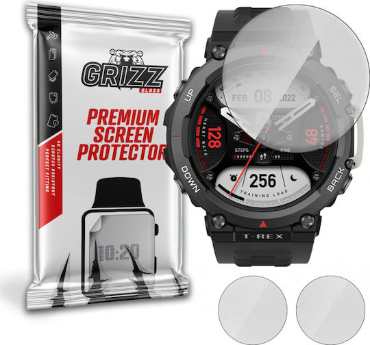 GrizzGlass Paperscreen Displayschutzfolie für das Amazfit T-Rex 2 1Stück