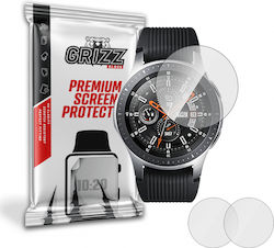 GrizzGlass HybridGlass Tempered Glass for the Galaxy Watch (46mm) / Gear S3 1pcs GrizzGlass HybridGlass Tempered Glass for the Galaxy Watch (46mm) / Gear S3 1pcs