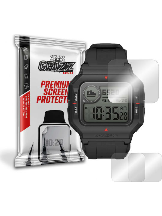 GrizzGlass HybridGlass Tempered Glass for the Garmin Forerunner 45S 1pcs