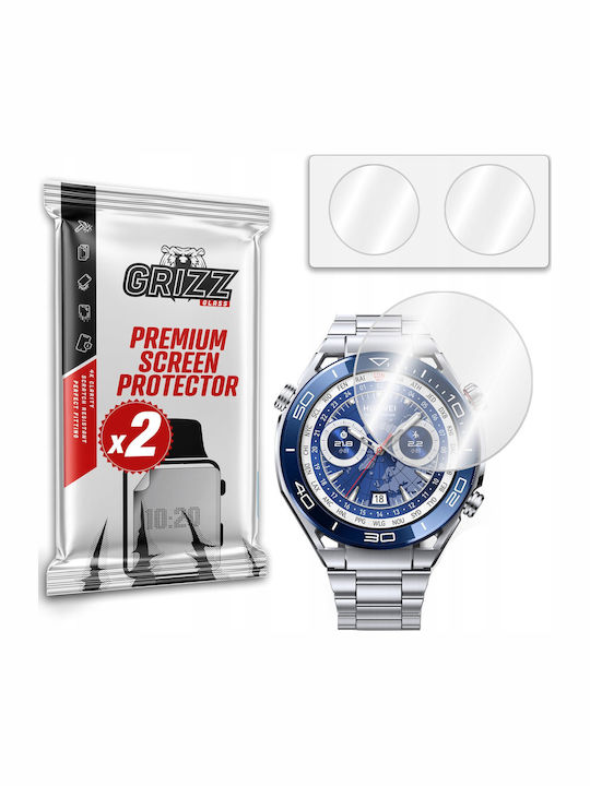 GrizzGlass HybridGlass Tempered Glass για το Huawei Watch Ultimate 1τμχ