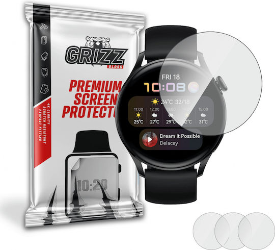 GrizzGlass Displayschutzfolie für das Huawei Watch 3 1Stück