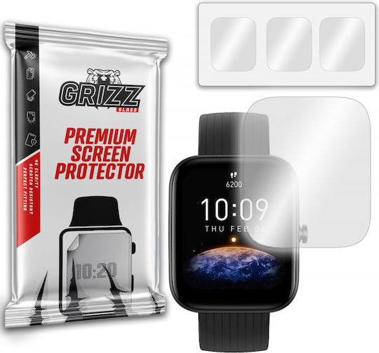 GrizzGlass Защитен екран за Amazfit Bip 3 / Bip 3 Pro - Амазфит Бип 3 / Бип 3 Про 1бр