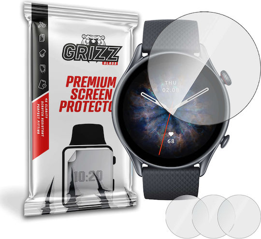 GrizzGlass Displayschutzfolie für das Garmin Vivoactive 3 1Stück