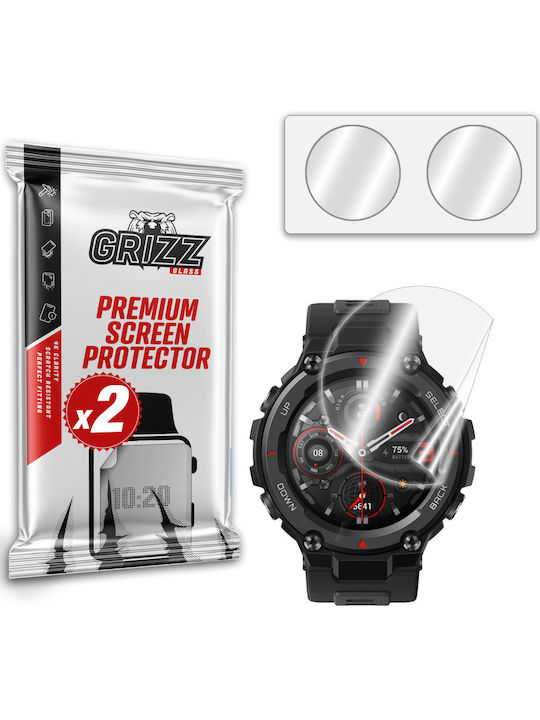 GrizzGlass CeramicFilm Screen Protector για το Amazfit T-Rex / T-Rex Pro 1τμχ