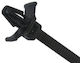 Topelcom Kunststoff Kabelbinder 201mmx4.8mm in Schwarz Farbe (100 Stück) 02.012.0165