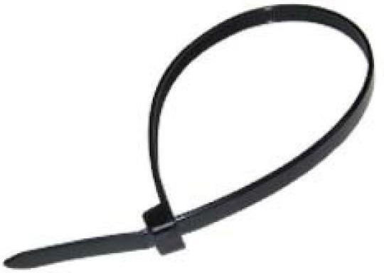 Plastic Cable Ties 368mmx4.8mm In Black Colour Quantity 100 Pieces 02.012.0082