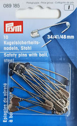 Prym Sewing Safety Pins 10pcs