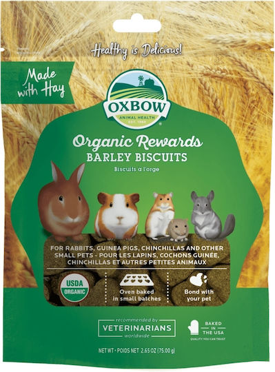Oxbow Behandelt für Hase Organic 75gr 1Stück