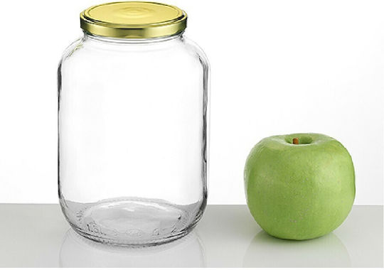Borcan Sticlă cu Capac 1500ml (1buc)