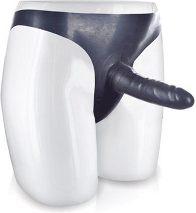 Sharon Sloane Unterwäsche mit Dildo in Schwarz Farbe