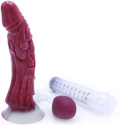 Kiotos Monstar Ρεαλιστικό Dildo με Βεντούζα και Δυνατότητα Εκσπερμάτωσης Κόκκινο 20.5cm