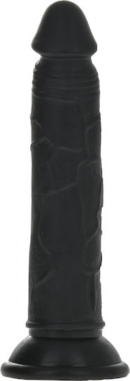 Passion Labs Jared Dildo Realistic Cu Ventuză Negru 19cm