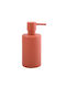 Spirella Tabletop Plastic Dispenser Orange