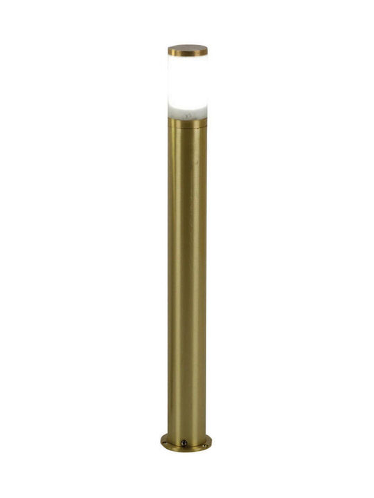 Lido Φωτιστικό Κολωνάκι Εξωτερικού Χώρου IP55 για Ντουί GU10 Χρυσό