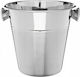 Atmosphera Marva Double Finish Wine Cooler Metallic with Dimensions 22x20.5x20.5cm