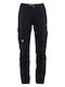 Fjallraven Karla Pro Lang Hose Wandern Schwarz