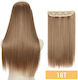 Hairpieces in Blonde Color 60cm