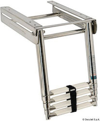 Sail Marine 4 Steps Folding Boat Ladder 10.789