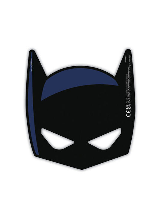 Αποκριάτικη Παιδική Χάρτινη Μάσκα Ματιών Batman 6τμχ