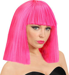 Showgirl Cleopatra Carnival Wig Straight Pink