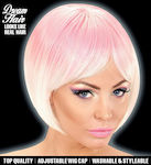 Carnival Wig Square Pink