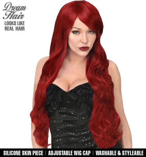 Carnival Wig Straight Red