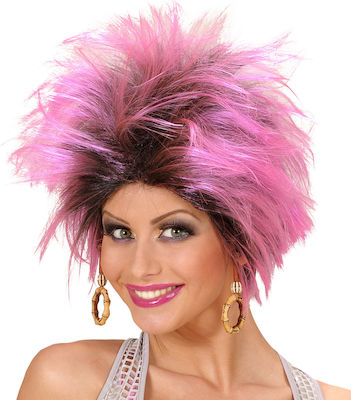 Carnival Wig Straight Pink