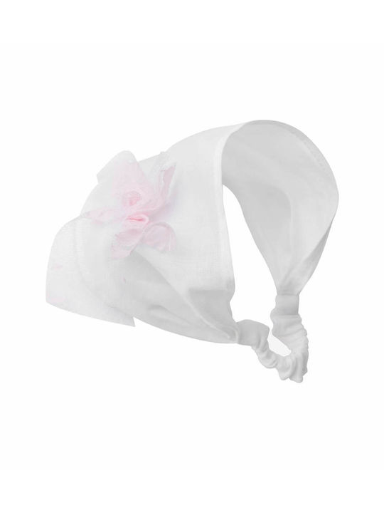 Nst Nastasia Pink Baptism Hair Accessory made of Tulle