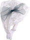 Nst Nastasia Ecru Baptism Hair Accessory made of Lace