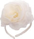 Nst Nastasia Ecru Baptism Hair Accessory made of Tulle