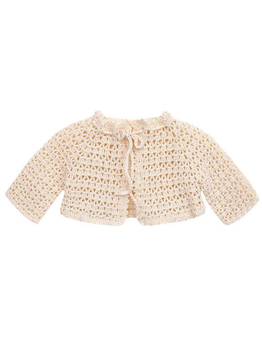 Nst Nastasia Princess Beatrice Provence Cardigan Bej Tricotat De Botez