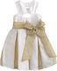 Nst Nastasia Nicoletta Pasquale Mehrfarbiges Taufkleid Gestrickt