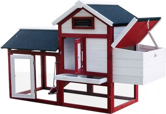 Wiltoc 52204 Wooden Cage for Birds 152x52x92cm