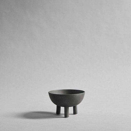 101 Copenhagen Decorative Bowl Pedestal Gray 16x16x11cm