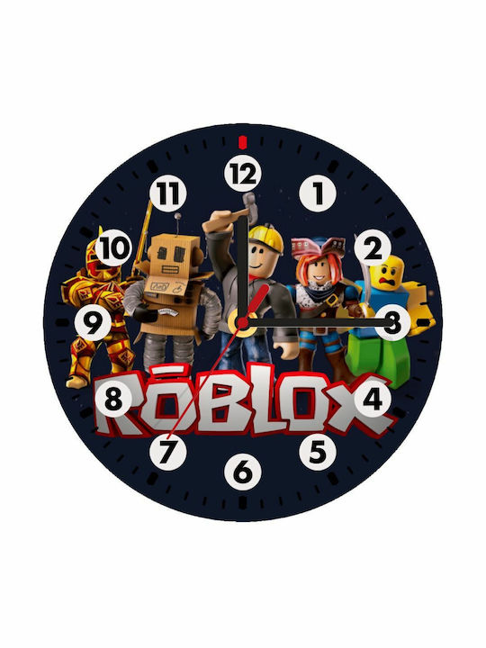 Koupakoupa Kids Wooden Wall Clock 19cm