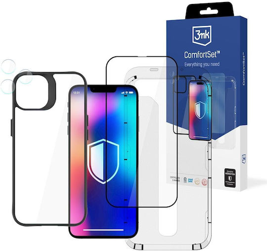 3MK Set 4 Προστασία Κάμερας Tempered Glass Διάφανο για το iPhone 13 Pro Max