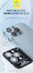 Blueo LENS GLASS Протектор за камера Метална рамка Blue за iPhone 12 Pro