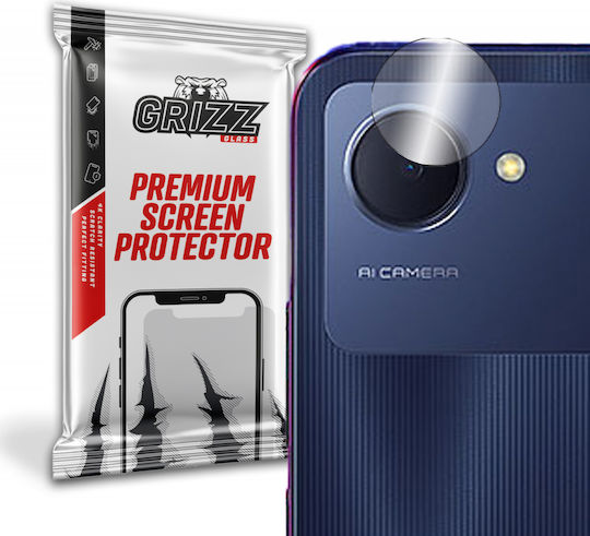 GrizzGlass Camera Protection Tempered Glass Transparent for the Realme Narzo 50i Prime