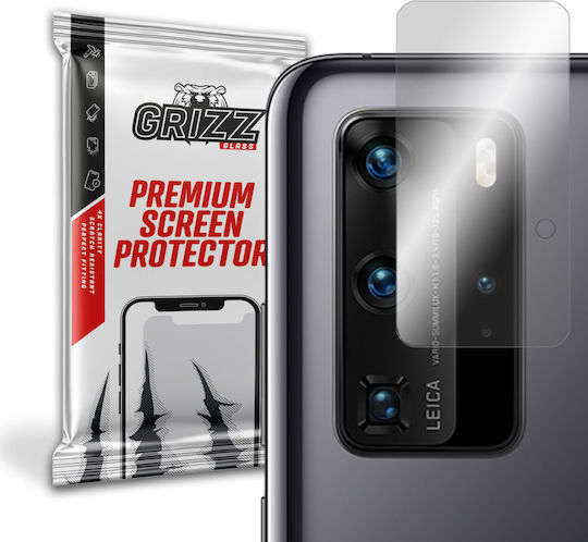 GrizzGlass Kameraschutz Gehärtetes Glas Transparent für das Huawei P40 Pro