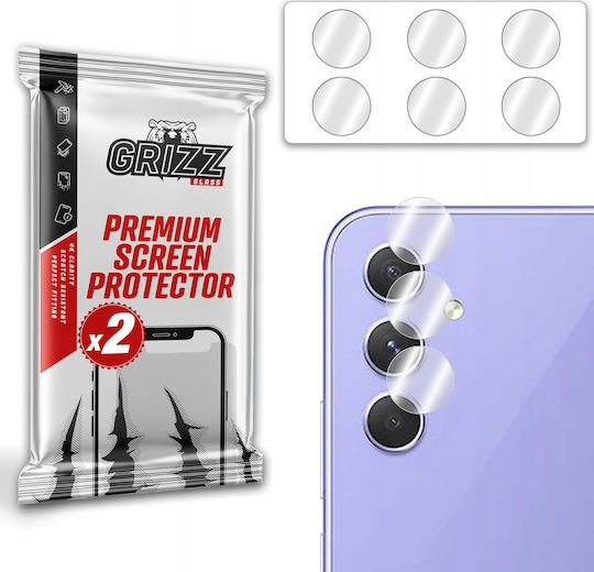 GrizzGlass Camera Protection Tempered Glass Transparent for the Galaxy A54