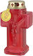 Metallex Electric Cruce de Monument din Plastic Roșu 150 Zile 19.5x11.5x6.5εκ.