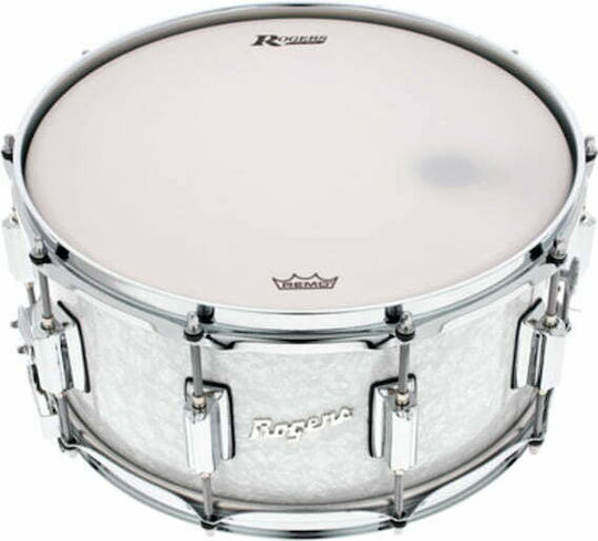 Rogers Ταμπούρο Ξύλινο 14" x 6.5" Λευκό